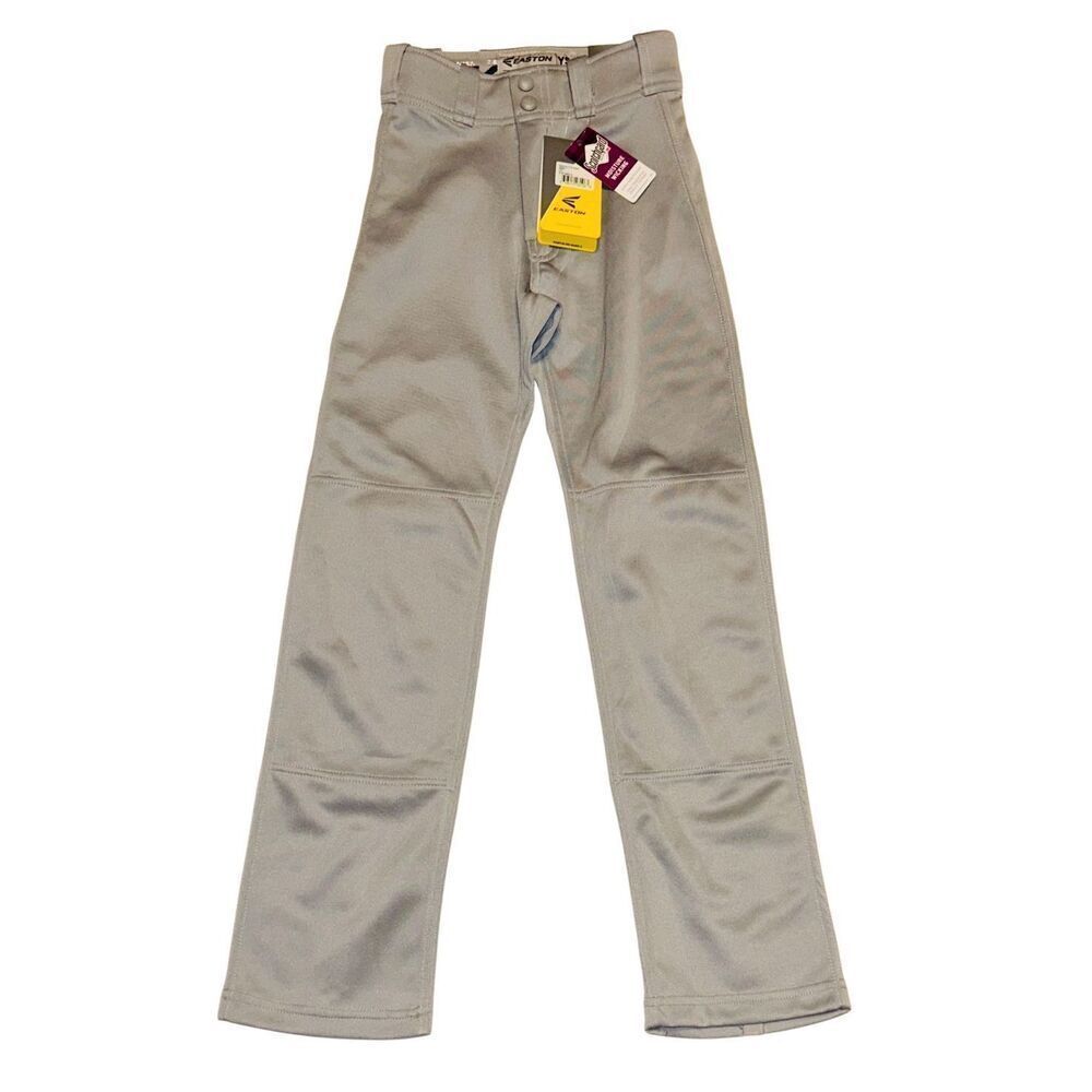 NWT Easton Mako‎ 2 Pants ~ Youth Small ~ Gray ~ Baseball ~ Softball